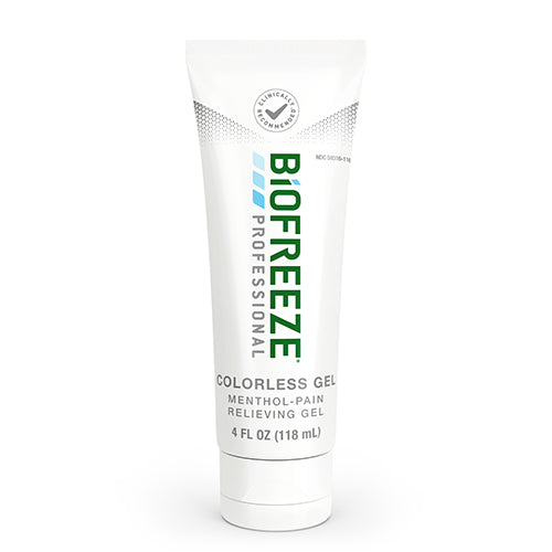 Biofreeze Professional Menthol Colorless Gel 4 oz