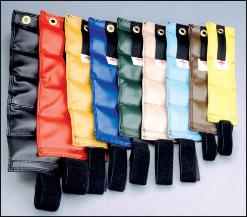 10 LB Double Stitched Vinyl Cuff Weight for Upper and Lower Extremity Exercises with Velcro and Hanging Hole