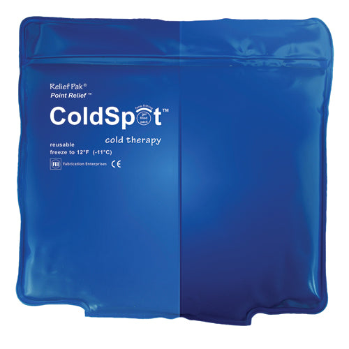 ColdSpot Reusable Heavy-Duty Cold Pack 5x7 Blue Vinyl