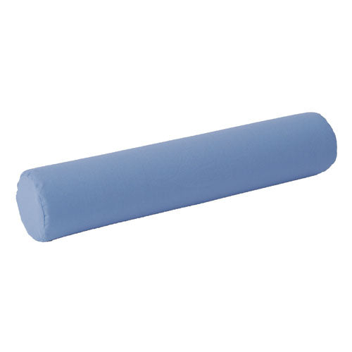 Alex Orthopedic Long Cervical Roll Pillow Blue 4 X 19 Polyurethane Foam Removable Cover