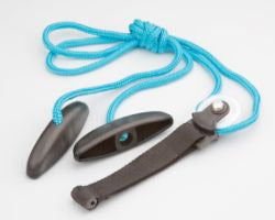 Blue Shoulder Pulley Over-Door With Adjustable Line