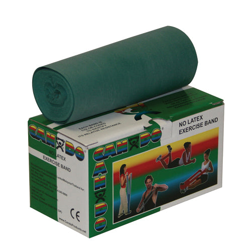 Cando Non-Latex Band Green Medium 6-Yard