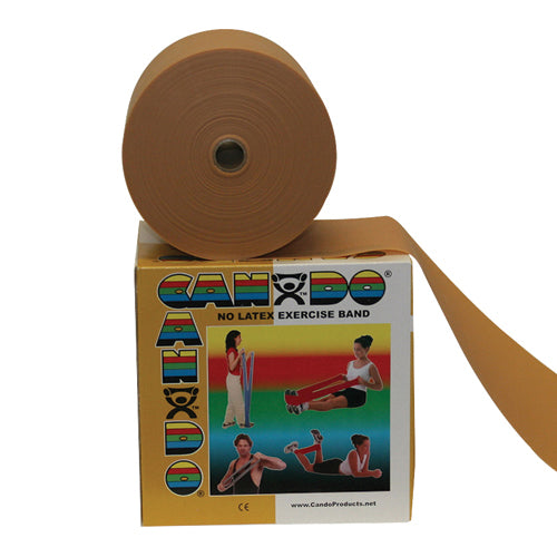 Cando No Latex Band Gold XX-Heavy 50 Yard 5in