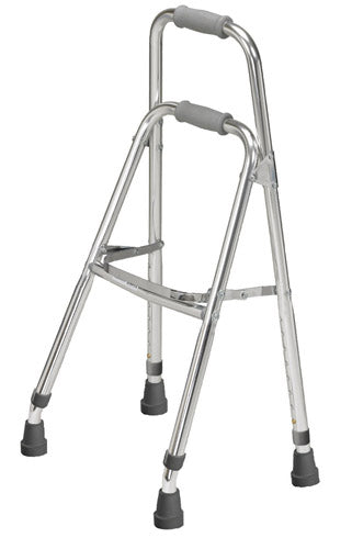 Side Hemi Walker Lightweight Aluminum Frame, 28.5-35.5in Height, 300lb Capacity, Wide Base