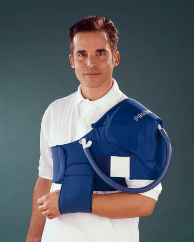 Aircast Cryo Cuff Shoulder System With Cooler For Postoperative Recovery And Swelling Reduction