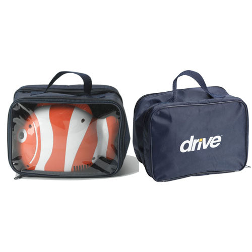 Fish Themed Pediatric Compressor Nebulizer With Bag And Disposable Reusable Nebulizer Kit 120V