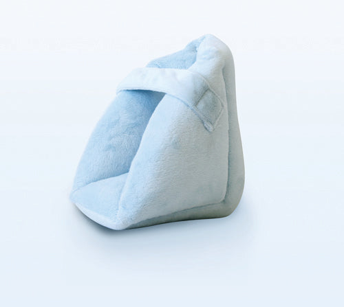 Heel Cushion Quilted 9x10 Light Blue Pair