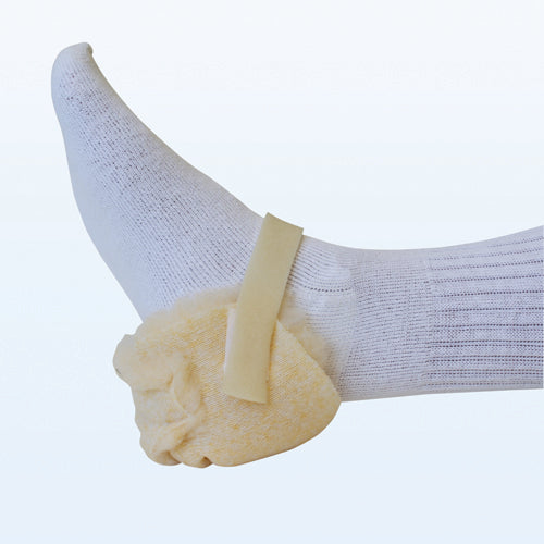 Heel Protector Synthetic Sheepskin Flame Retardant One Size