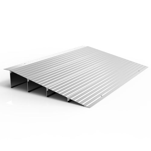 Ez Access Aluminum Threshold Modular Entry Ramp 4 x 22.25 x 34 In Heavy Duty 700 lb Capacity