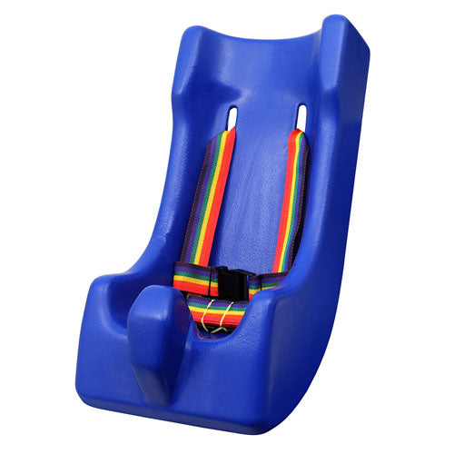 Skillbuilders Feeder Seat Medium Blue Built In Abductor Posturally Correct Contoured Interior Safety Harness