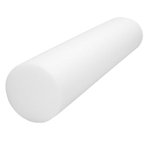 Foam Balance Exercise Roller 6 x 36 Round White