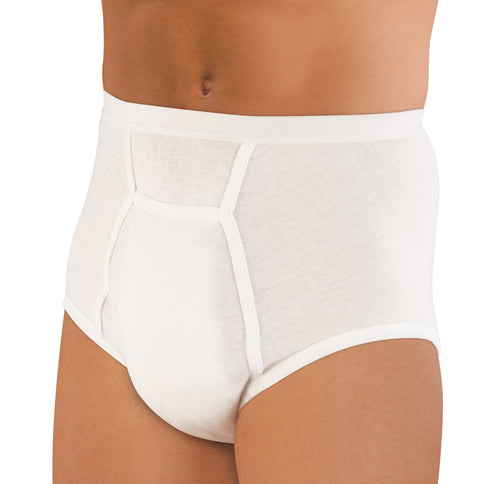 Sir Dignity White Reusable Brief Small