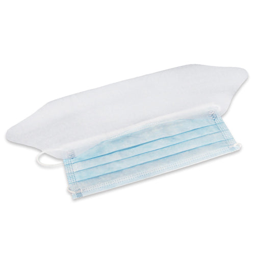 Blue Surgical Mask and Face Shield Combo Box of 50