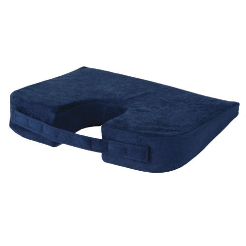 Alex Orthopedic Coccyx Car Cushion Navy 16x13x3