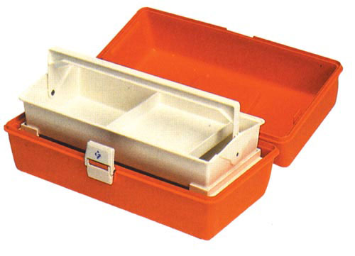 Emergency Kit PM1702 Orange Molded Copolymer Plastic Lift Out Tray 16.5 X 8.75 X 7.5 In