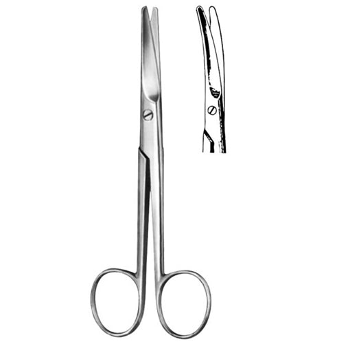 Mayo Scissors 5.5 Inch Straight Stainless Steel Medical Instrument For Precision Cutting