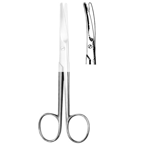 Mayo Scissors Curved 6 3/4 Inch Stainless Steel Surgical Instrument for Precision Dissection