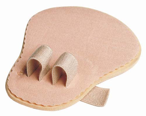 Double Toe Straightener For Hammer Toes Adjustable Cotton Elastic Loop With Cushioned Pad