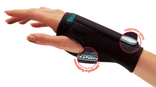 Imak Smart Glove Small Wrist Support For Carpal Tunnel Relief Neutral Hand Position