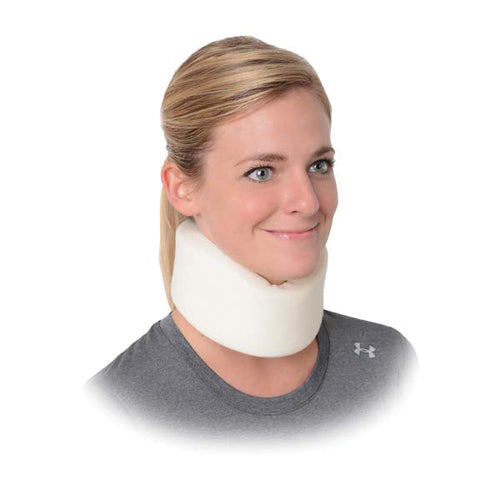 Universal Cervical Collar 18.5 L X 3 H In Medium-Firm Foam Velcro Closure For Whiplash Neck Injury