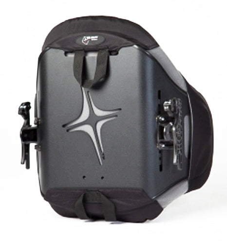 Roho Agility Max Contour Back System With Air Cushions Aluminum Back Shell And Lumbar Pad