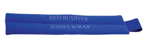 Bed Buddy Small Joint Wraps Pack of 2 14.5 X 3 Inch Blue Elastic Wraps With Hook and Loop Closure