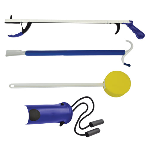 4-Piece Hip Kit With 26-Inch Reacher And Dressing Aid