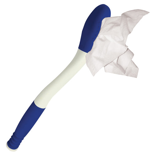 Wiping Wand Long Reach Hygienic Cleaning Aid Blue Jay