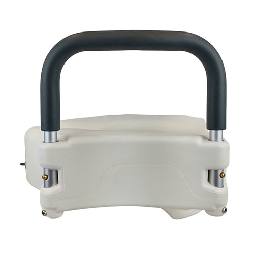 Raised Toilet Seat 5-Inch With Lock And Arms