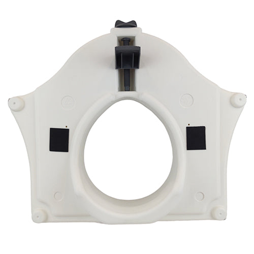 Raised Toilet Seat 5-Inch With Lock And Arms