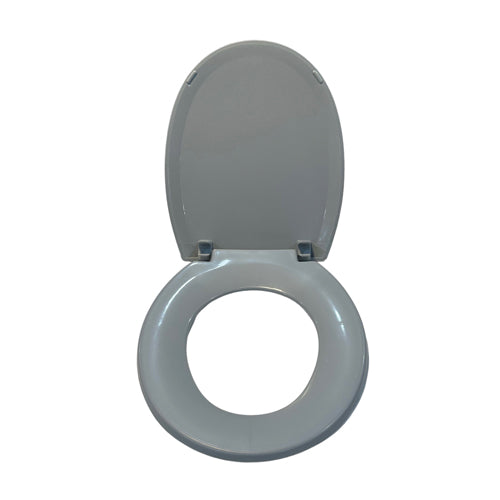 Blue Jay Folding Steel Commode Elongated Seat