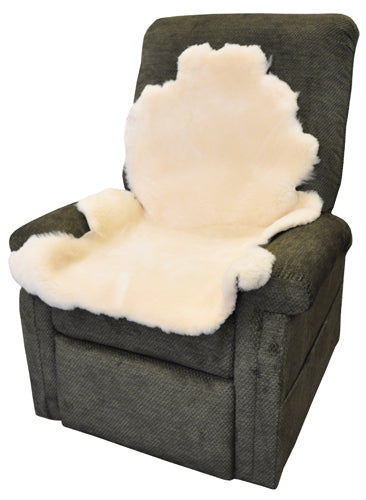 Natural Sheepskin Pad 6-7 Sq Ft Large Wool Length 1/2-5/8in