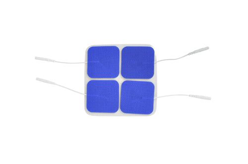 Blue Jay 2x2 Square Reusable Electrodes Pack 40 Blue