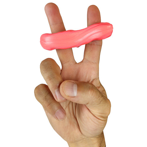 Hand Therapy Putty Squeeze 4-Strength Red 6 Oz for Hand Strengthening Exercises and Finger Mobility