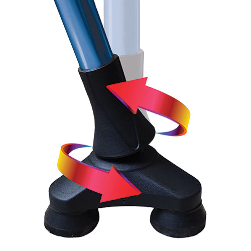 360 Degree Deluxe Pivoting Cane Tip By Blue Jay