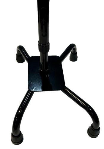 Blue Jay Quad Cane Large Base Black