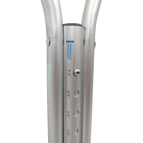 Walk With Me Aluminum Adjustable Crutches Youth