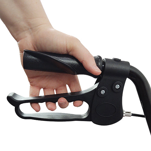 Steel Rollator Walker Red Frame Tool-Free Assembly Adjustable Handle 31-37 Inches Padded Seat