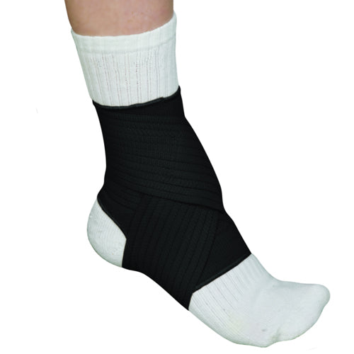 Blue Jay Adjustable Ankle Wrap Black Medium 8 to 9