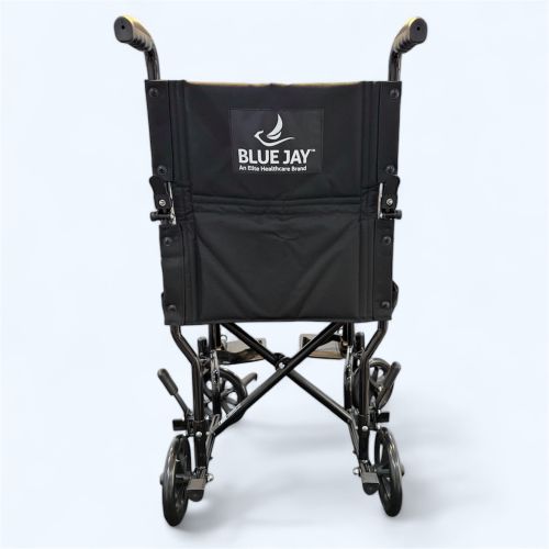 Blue Jay Roll With Me 19 Inch Steel Transport Wheelchair