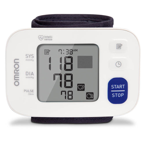 Omron 3 Series Wrist Blood Pressure Monitor Ultrasilent Inflation Irregular Heartbeat Detection 60 Memory