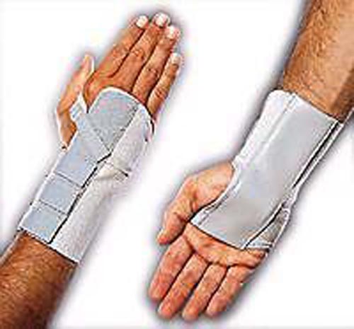 Gel Elastic Right Wrist Support Large With Velcro Closure Gel Pad For Swelling Relief