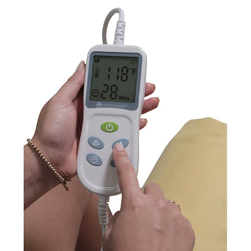 Theratherm Digital Moist Heat Pad 14x14 Inches With Hand Control And Programmable Temperature And Treatment Time