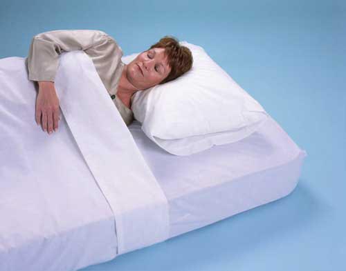 Hospital Flat Sheet Twin 66x104 White Polycotton