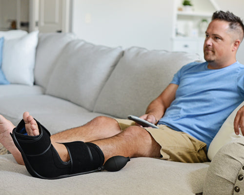 Ice It Pump One Size Foot And Ankle Cold Compression Wrap