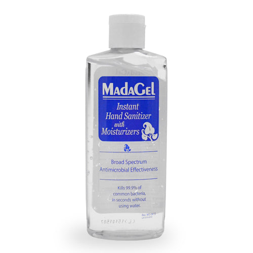 Madagel Instant Hand Sanitizer Gel 4 Oz With Moisturizers