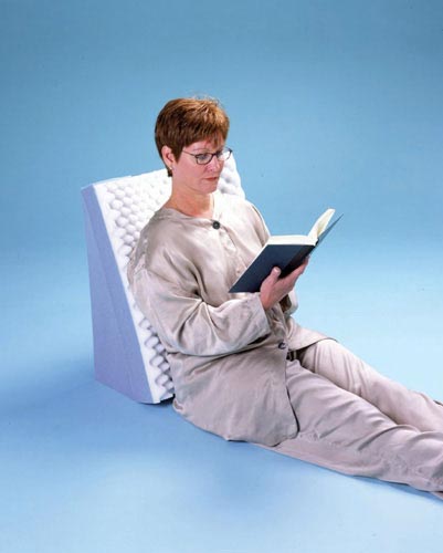Dual Position Wedge Convoluted Foam Pillow