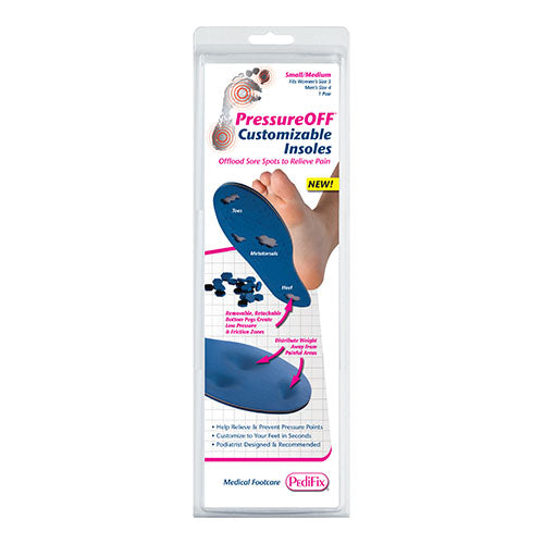 Pressureoff System 7 Customizable Insole Large