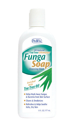 PediFix Fungasoap Tea Tree Ultimates 6oz Cleansing Wash