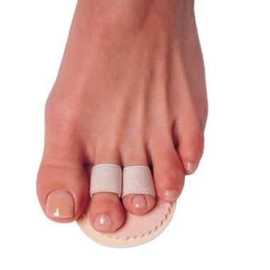 Double Toe Straightener With Adjustable Loop And Soft Dual Layer Ball Of Foot Cushion